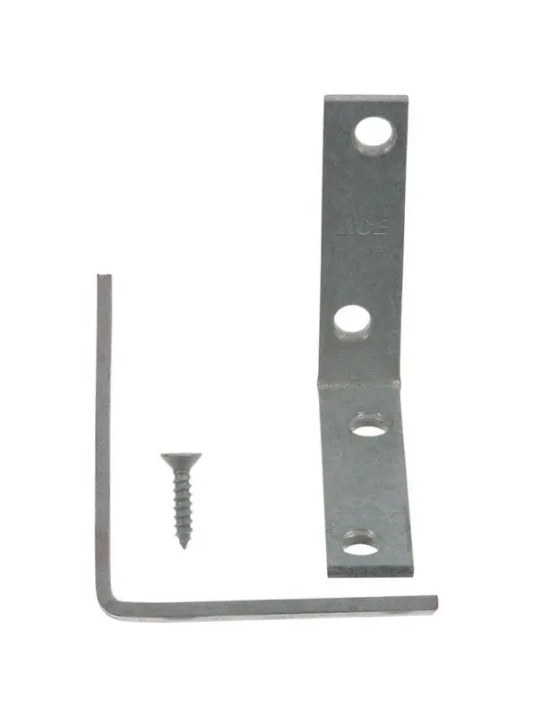 2-1/2 In. H X 3.75 In. W X 2-1/2 In. D Galvanized Steel Inside L Corner Brace