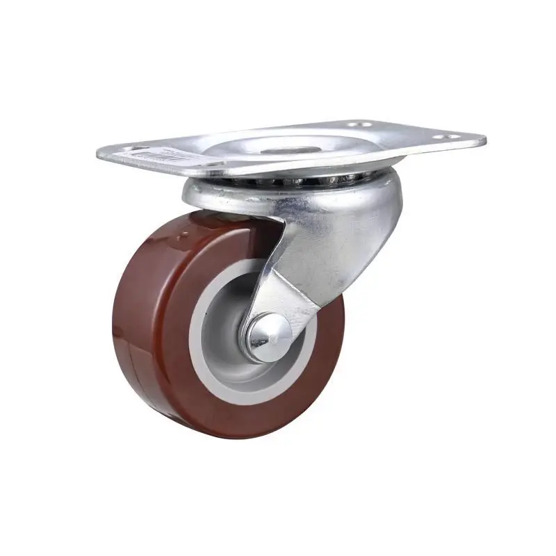 Projex 2-1/2 In. D Swivel Hard Rubber Caster 125 Lb 1 Pk