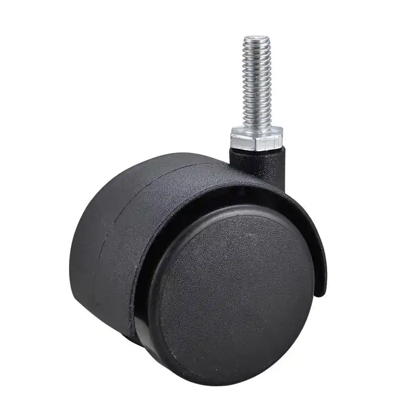 Projex 2 In. D Swivel Plastic Twin Caster 75 Lb 1 Pk