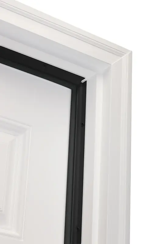 M-D Building Products Black Aluminum/Vinyl Seal For Doors 84 In. L X 1.13 In.