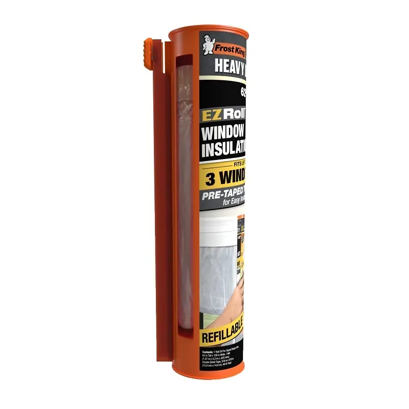 Frost King EZRoll Indoor Window Film Insulator Kit 126 In. L X 62 In. W 1 Pk