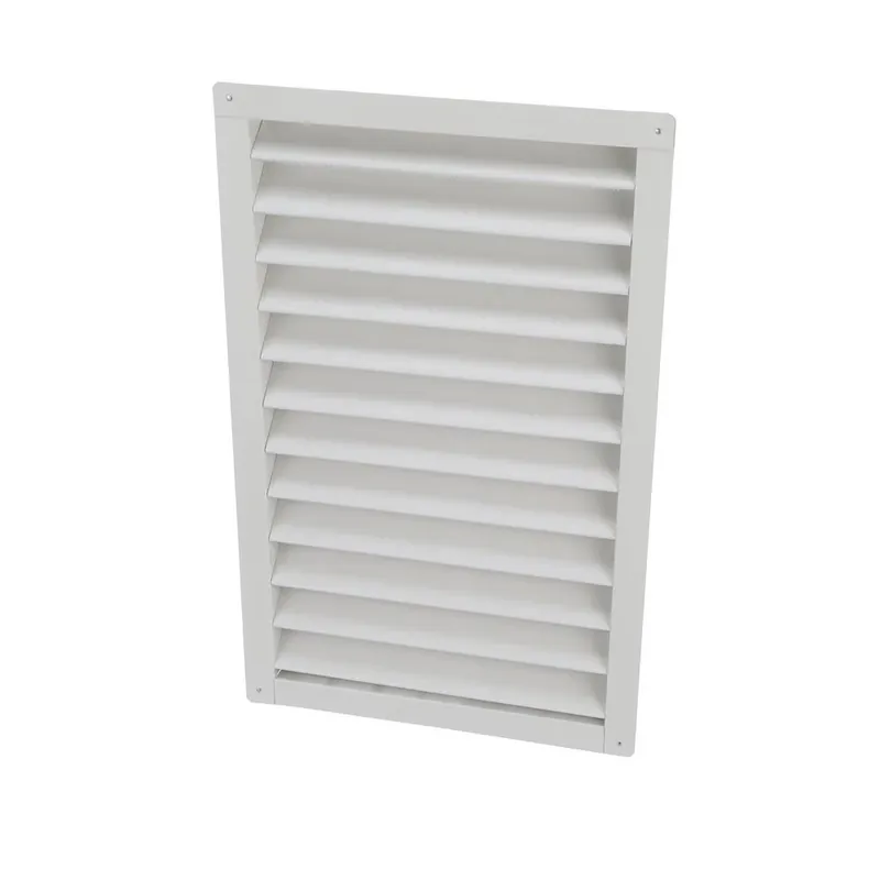 Air Vent 14 In. X 24 In. Rectangle, Aluminum Gable Mount/Wall Vent (Comes In Pack Of 6 Vents), White