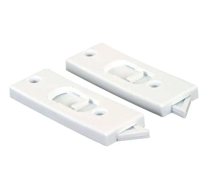 White Vinyl Window Tilt Latch 1-1/4 In. W X 3.375 In. L For Aluminum Windows