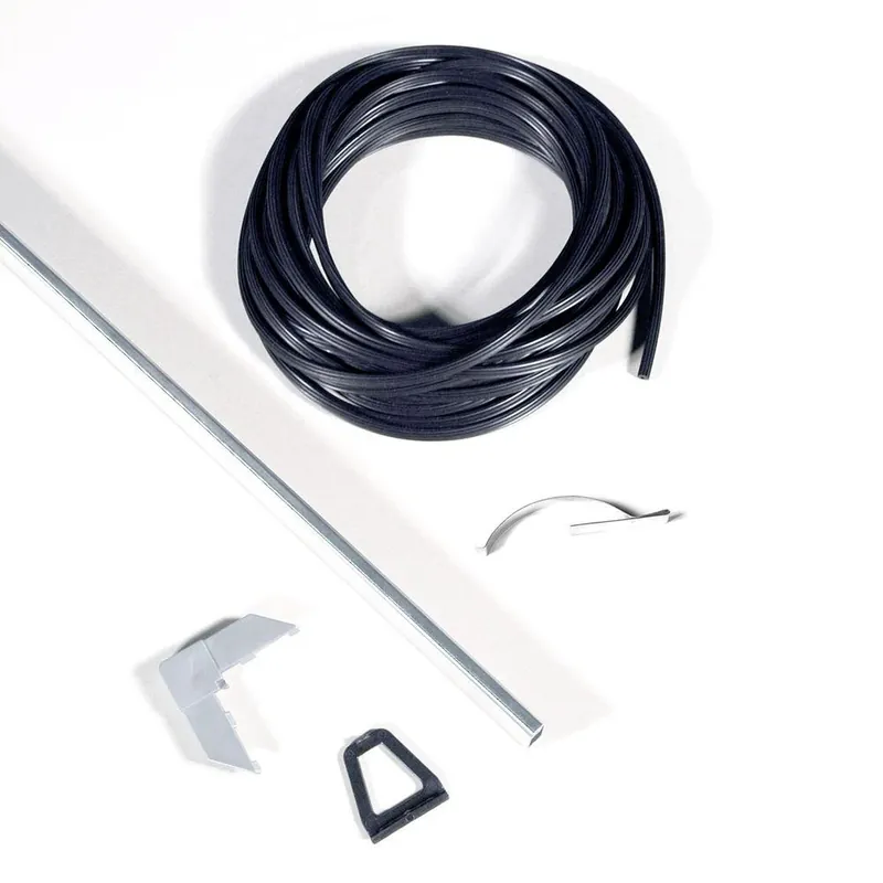 Phifer Wire Mill Gray Aluminum 5/16 In. W X 60 In. L Screen Frame Kit 1 Pk