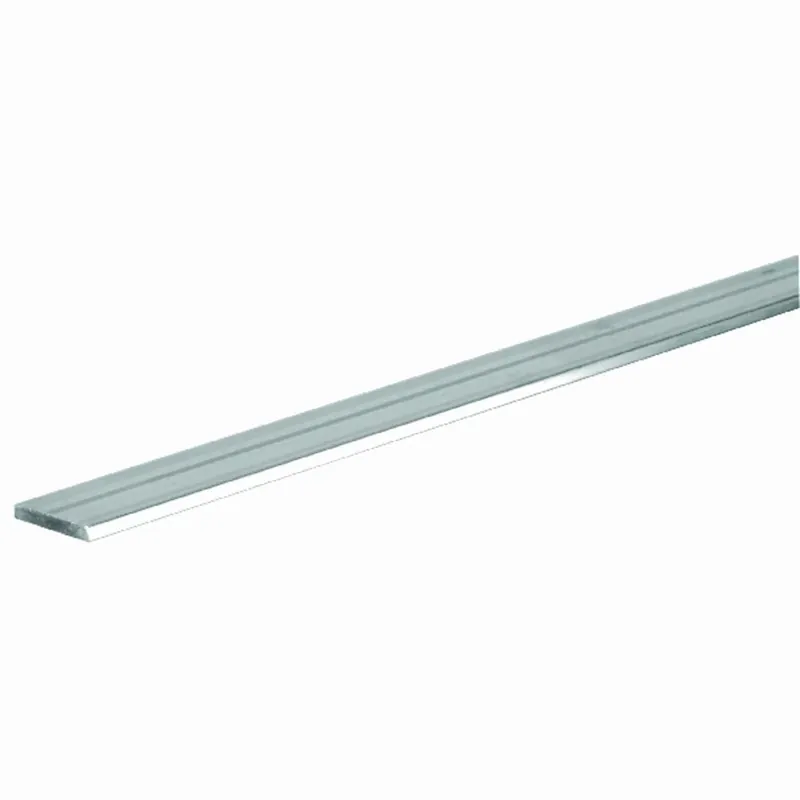 SteelWorks 0.25 In. X 1 In. W X 6 Ft. L Weldable Aluminum Flat Bar 1 Pk