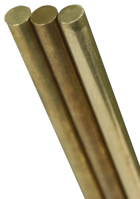 K&S 5/32 In. D X 12 In. L Brass Rod 1 Pk