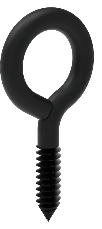 National Hardware 1-5/8 In. D X 1-5/8 In. L Storm Shine Steel Screw Eye 30 Lb 1 Pk