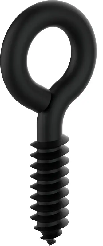 National Hardware 2-5/8 In. D X 2-5/8 In. L Storm Shine Steel Screw Eye 115 Lb 1 Pk