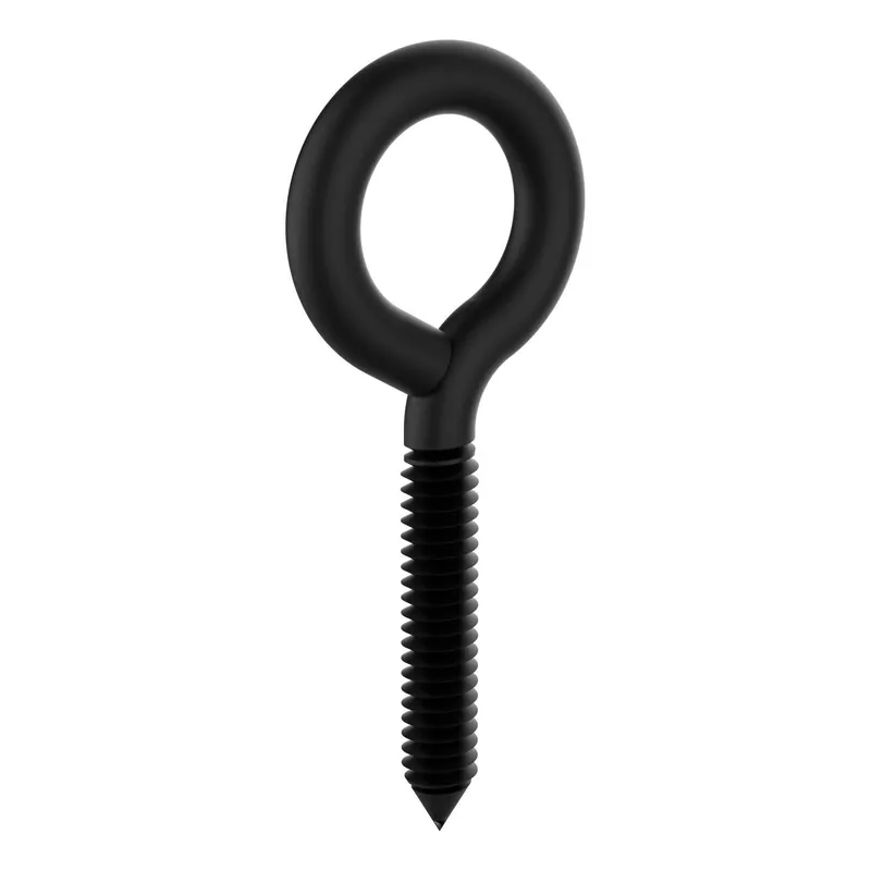 National Hardware 3-7/8 In. D X 3-7/8 In. L Storm Shine Steel Screw Eye 190 Lb 2 Pk