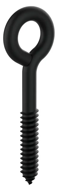 National Hardware 4-1/2 In. D X 4-1/2 In. L Storm Shine Steel Lag Screw Eye 230 Lb 1 Pk