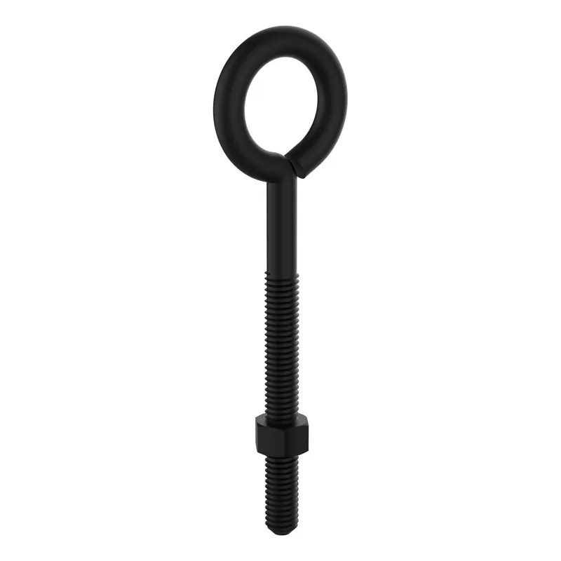National Hardware 3/8 In. D X 5 In. L Storm Shine Steel Eye Bolt 160 Lb 1 Pk