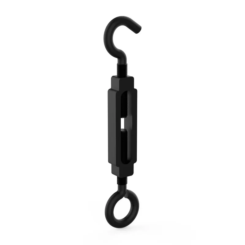 National Hardware 10-1/2 In. D X 10-1/2 In. L Storm Shine Steel Hooks/Eye Turnbuckle 215 Lb 1 Pk