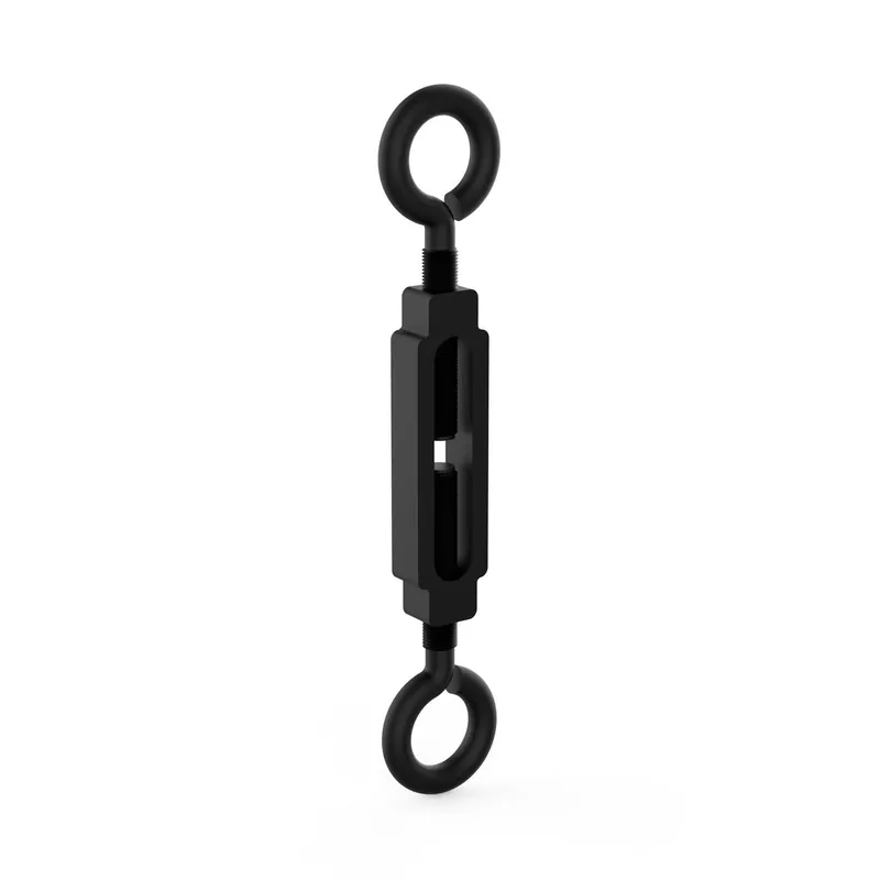 National Hardware 3/8 In. D X 10-1/2 In. L Black Steel Eye Turnbuckle 215 Lb 1 Pk