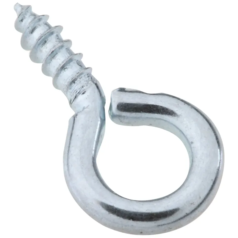 National Hardware 17/32 In. L Zinc-Plated Steel Screw Eye 5 Lb. Cap. 14 Pk