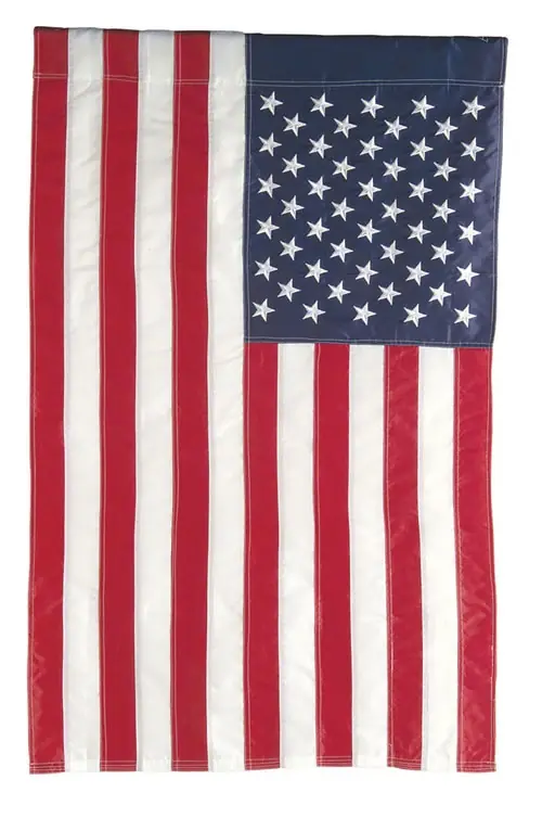 American Flag Indoor/outdoor Garden Flag - 12 X 18 Inches