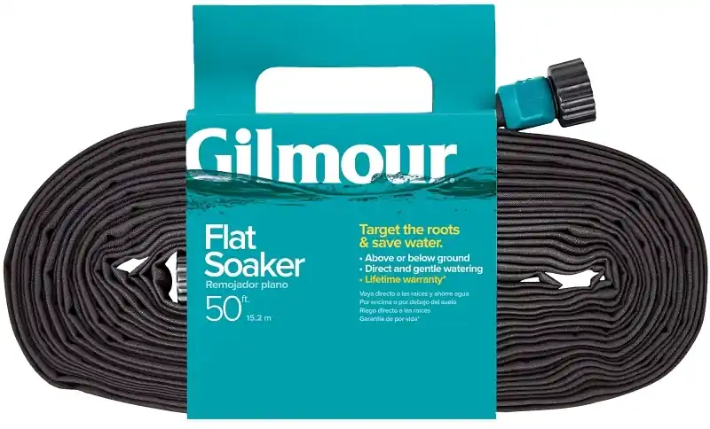 5/8 In. Diameter X 50 Ft. Length Black Vinyl Soaker Hose