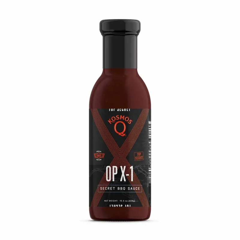 Op-x1 Secret Bbq Sauce 15.5 Oz Bottle - Sweet & Savory Flavor