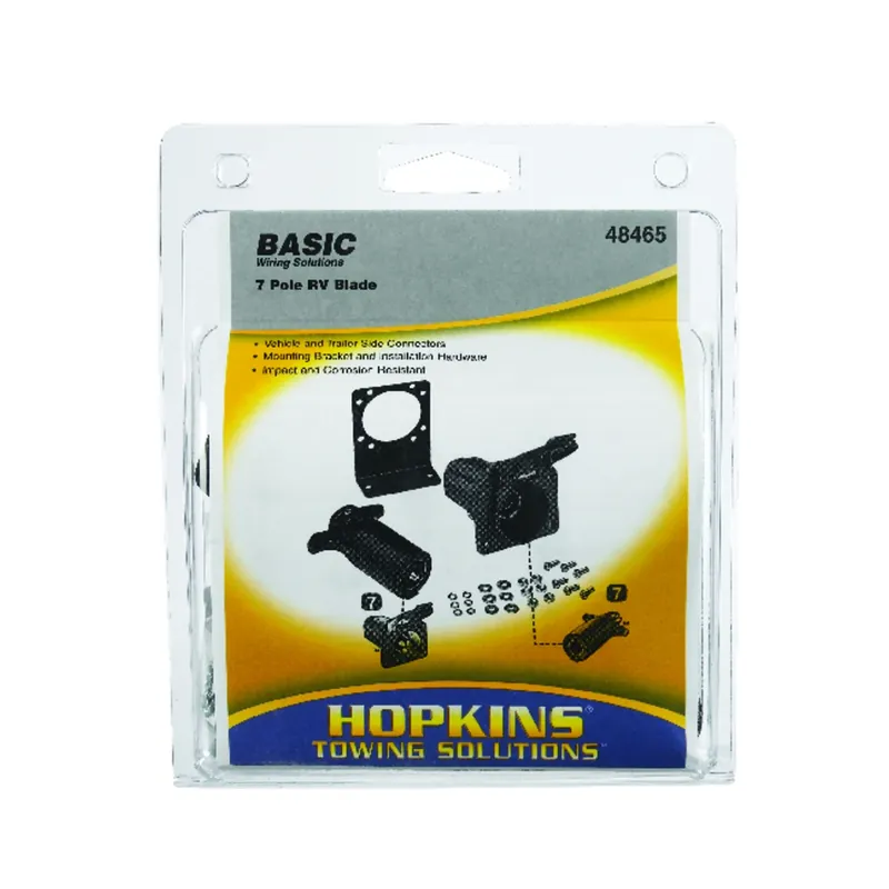 Hopkins 7-blade Vehicle And Trailer Connector Kit With Mounting Hardware