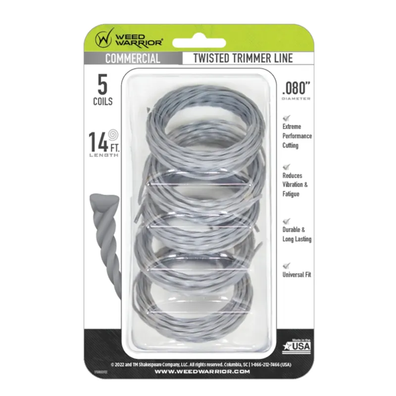 Commercial Grade .080 In. D X 14 Ft. L Twisted Trimmer Line