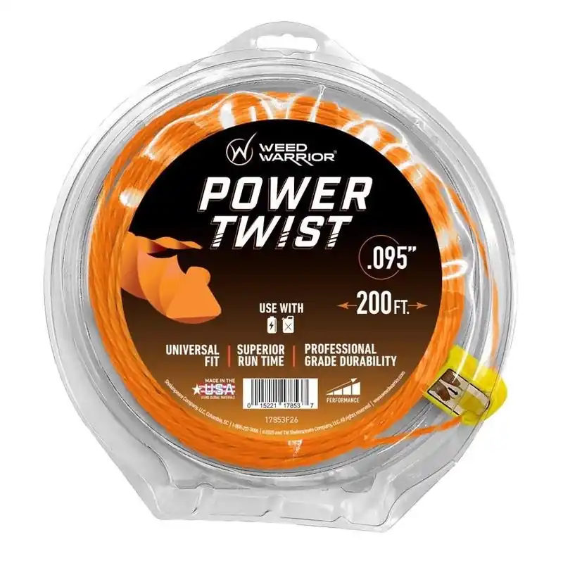 Weed Warrior 0.095‑in Professional Trimmer Line – 200 ft Coil