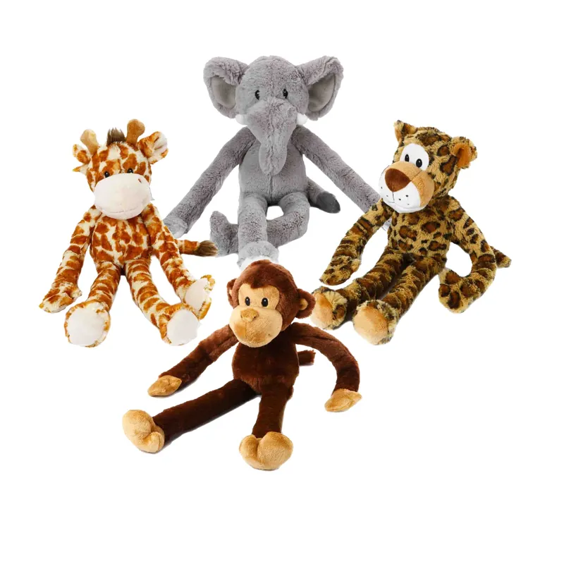 Swingin‘ Safari Large Plush Squeaky Dog Toy, 22 In.