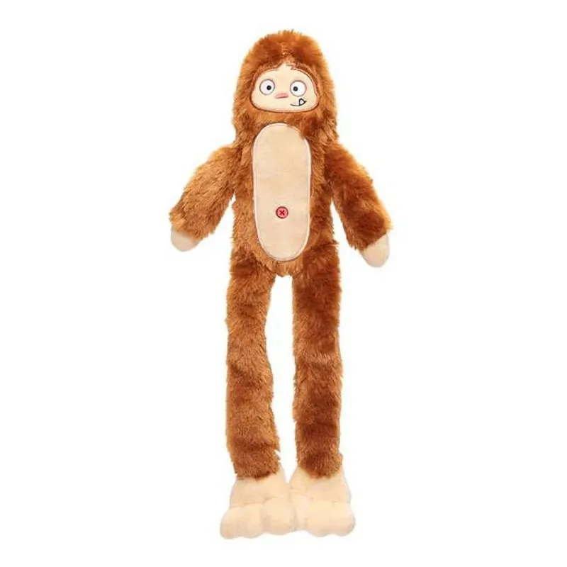 Bark Multicolored Plush Hairy Henderson Dog Toy 1 Pk