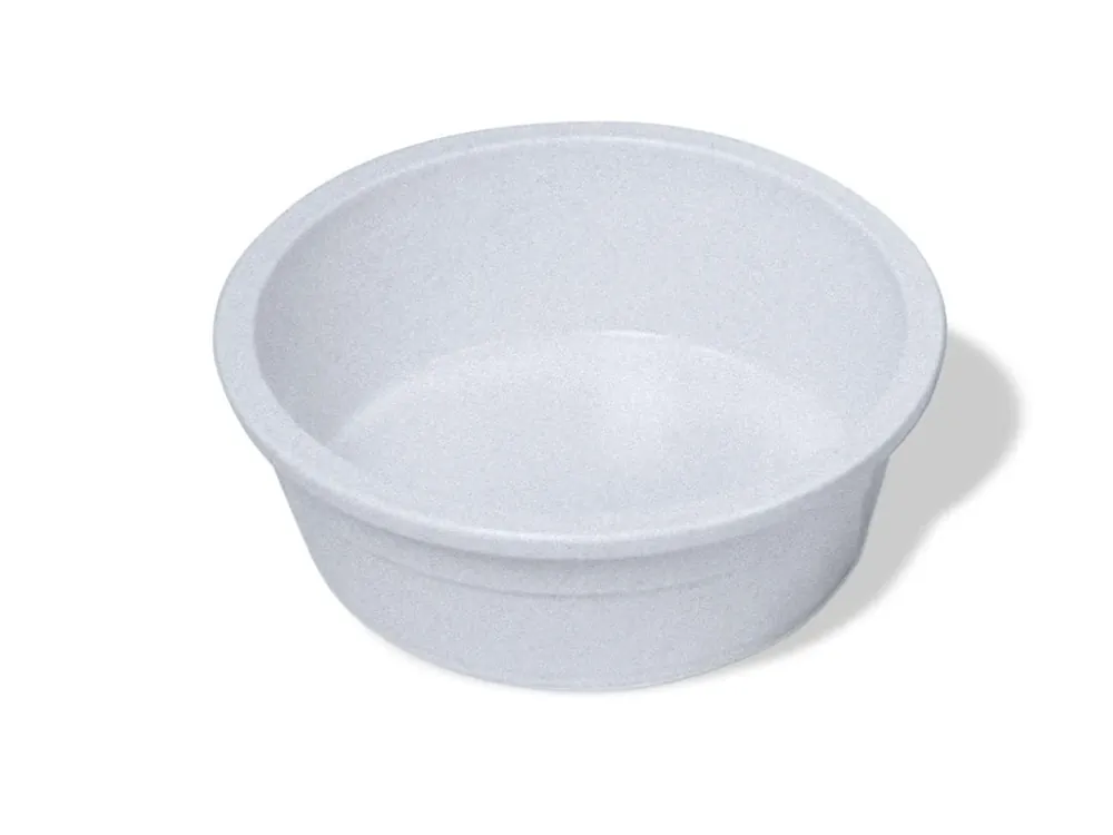 Heavyweight Plastic Molding Crock Dish, Medium, 20 Ounce, Assorted Colors