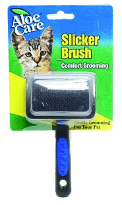 Large Slicker Brush With Stainless Steel Pins For Gentle Pet Grooming