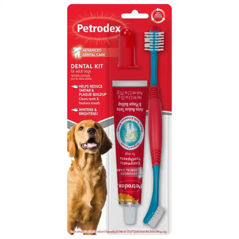 Dental Care Dog Toothpaste/Brush Kit, 2.5 Oz.