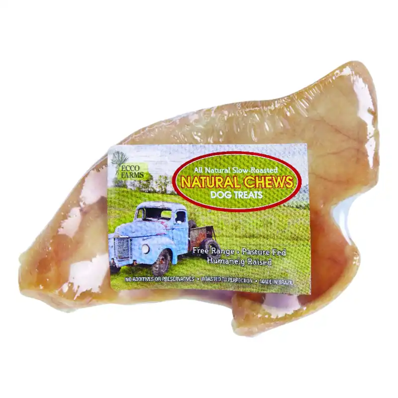 Ultra Chewy Natural Pig Ear Treats For Dogs 1 Pk