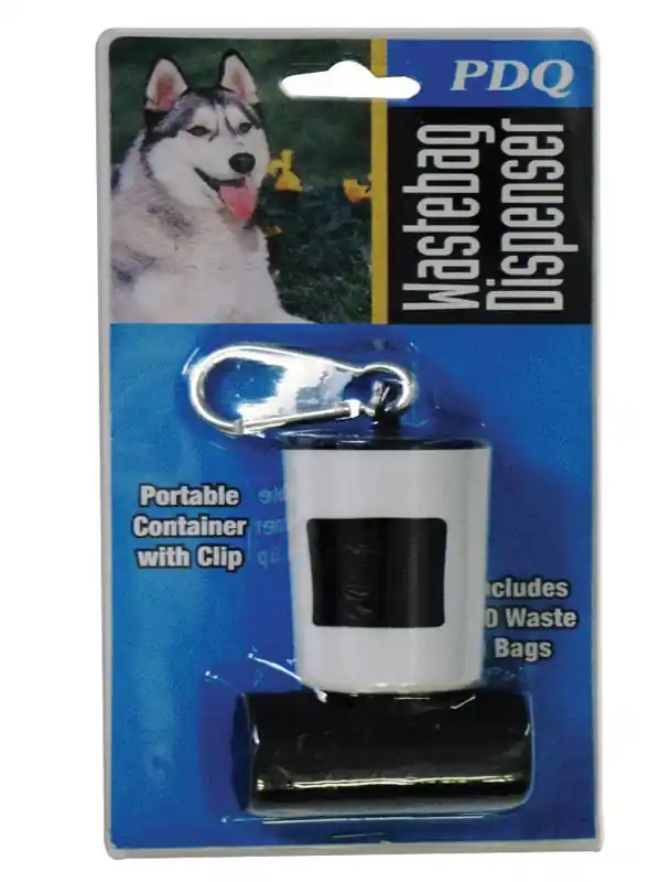 PDQ Plastic Dog Waste Bag Dispenser 20 Pk