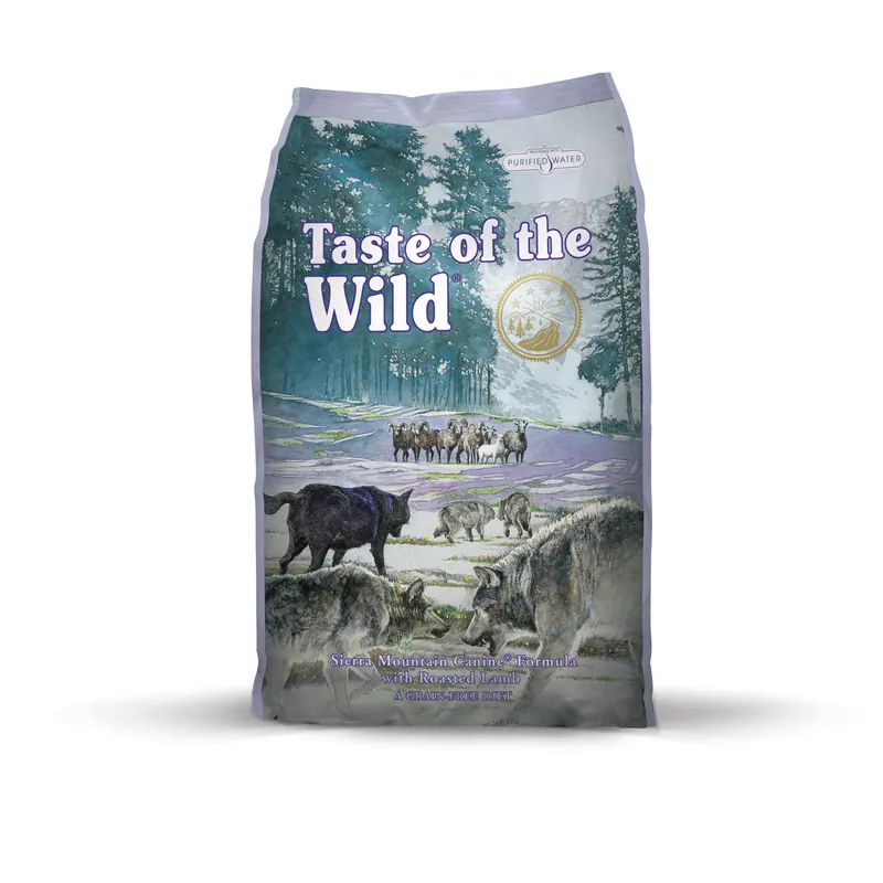 Sierra Mountain Canine Adult Lamb Dry Dog Food Grain Free 14 Lb