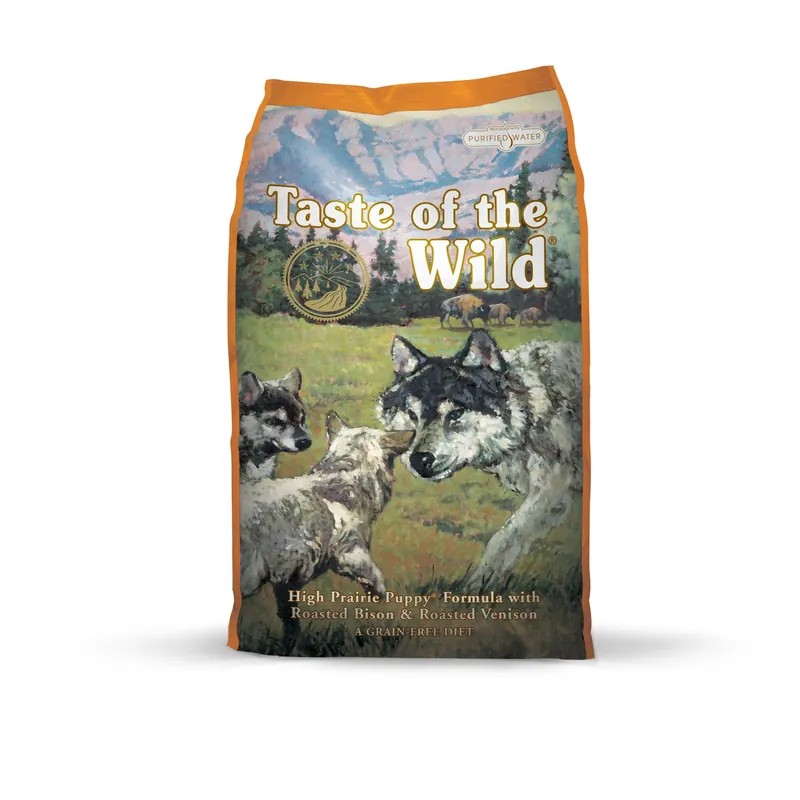 High Prairie Puppy Roasted Bison And Venison Dry Dog Food 5 Lb Grain Free