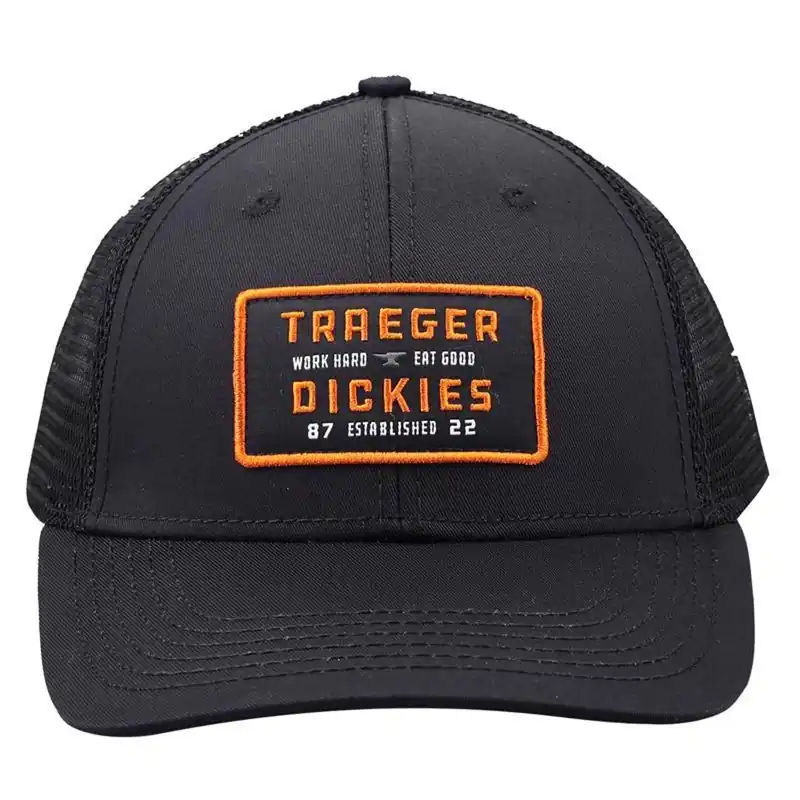 Traeger Trucker Hat Black One Size Fits Most - Stylish And Comfortable