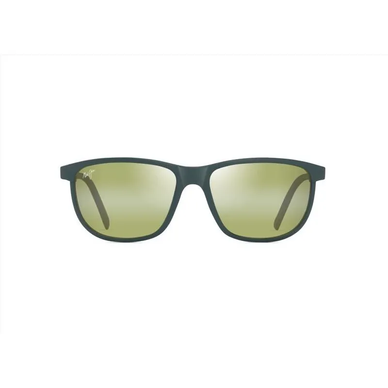 Maui Jim Lele Kawa Matte Dark Military Green Polarized Sunglasses – Unisex UV‑Protected SuperThin Glass