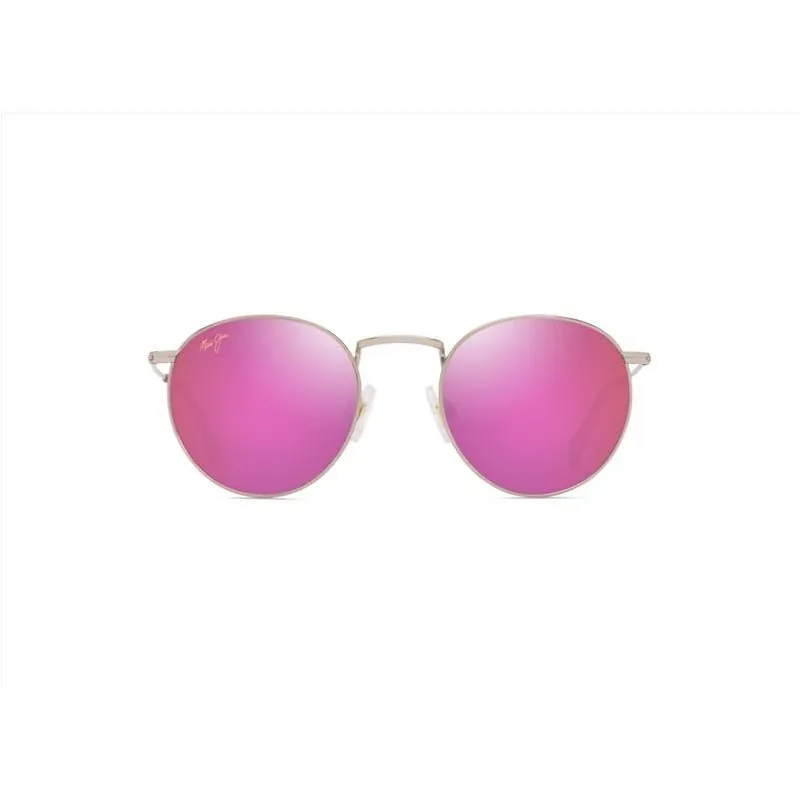 Maui Jim Pukaua Unisex Gold‑Pink Polarized Sunglasses With Sunrise Lens