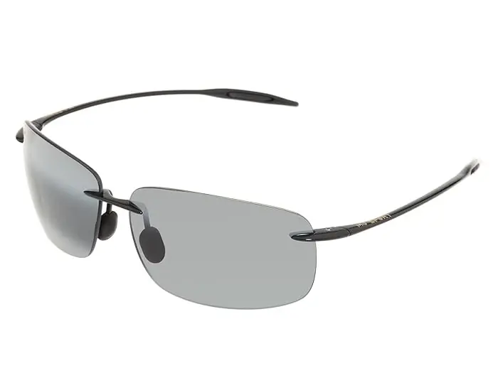 Breakwall Polarized Sunglasses - Gloss Black Frame With Neutral Grey Lenses