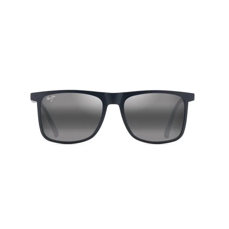 Maui Jim Makamae Matte Blue Polarized Sunglasses – Neutral Grey Lens