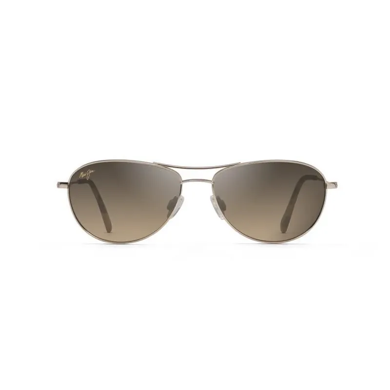 Maui Jim Baby Beach Gold Frame Polarized Sunglasses – Unisex UV‑Protective Eyewear