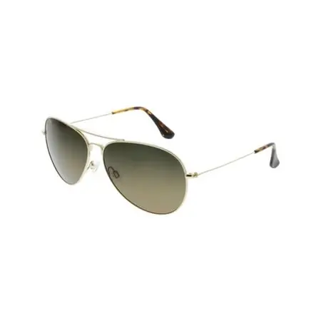 Mavericks Polarized Aviator Sunglasses - Gold Frame With Hcl Bronze Polarized Lenses