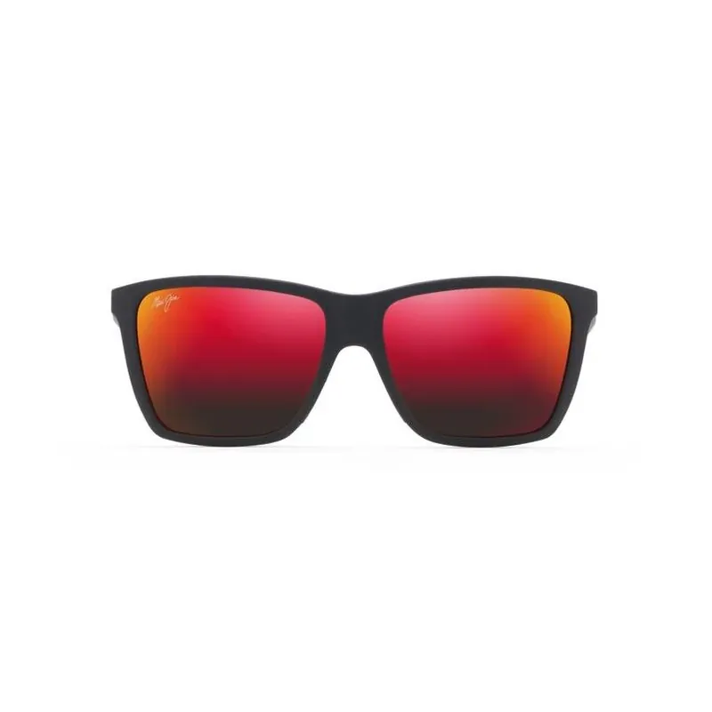 Maui Jim Cruzem Polarized Sunglasses – Matte Black Frame With Hawaii Lava SuperThin Glass Lenses