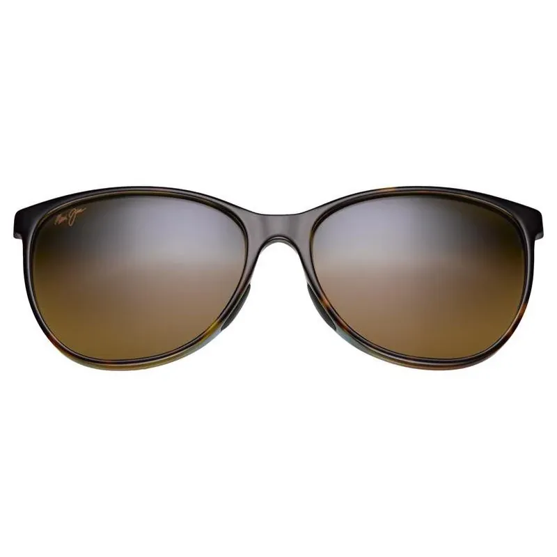 Maui Jim Ocean Women‘s Tortoise & Peacock Polarized Sunglasses – HCL Bronze Lens