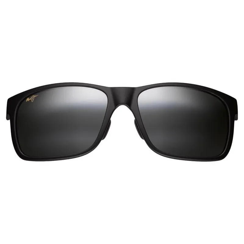 Maui Jim Red Sands Polarized Sunglasses – Matte Black Frame With Neutral Gray Lens