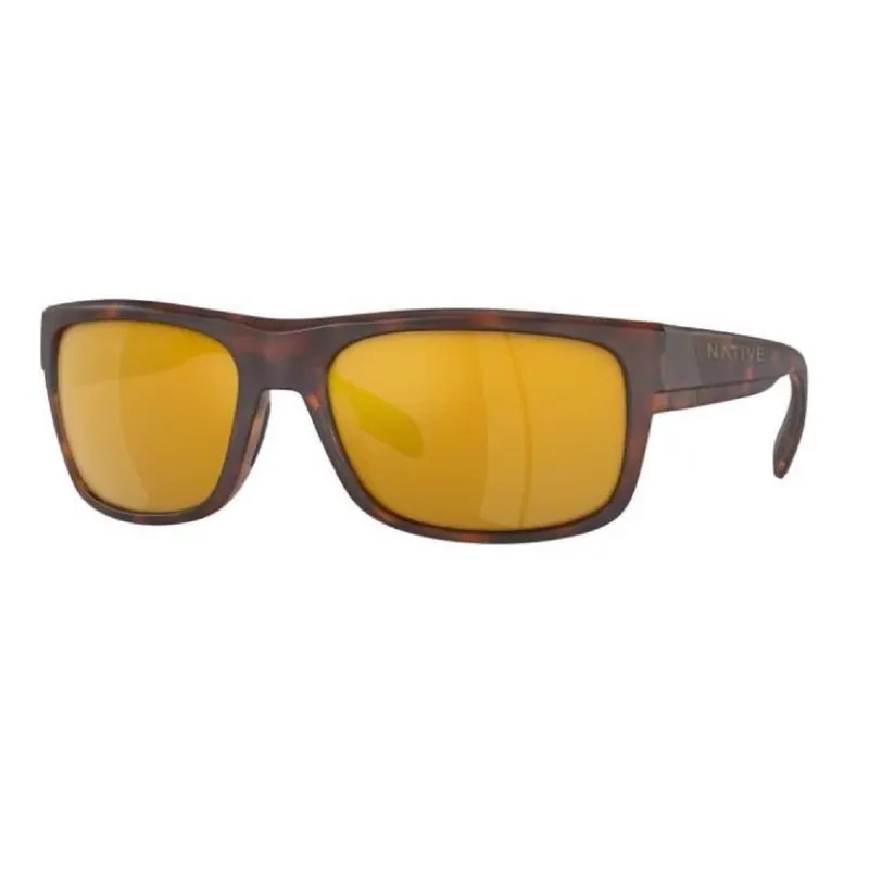 Ashdown Matte Tortoise Unisex Polarized Sunglasses – Bronze Lens UV400 Protection