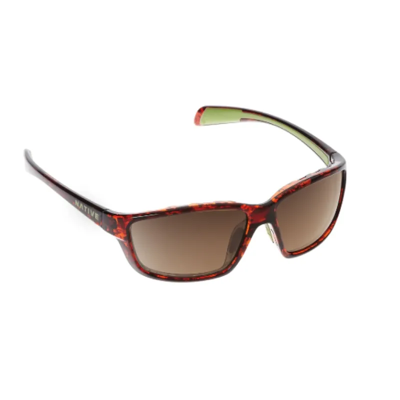 Native Kodiak Polarized Sunglasses - Maple Tort/brown Lens - Medium Full-frame Design