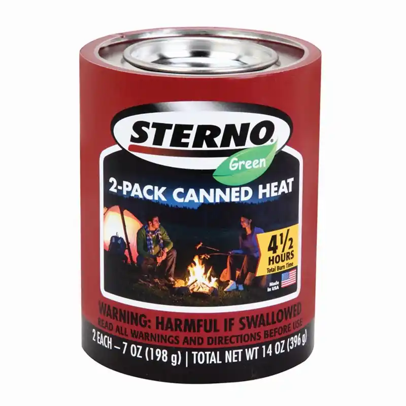 Sterno Cooking Fuel 4.38 In. H X 3.38 In. W X 3.38 In. L 2 Pk