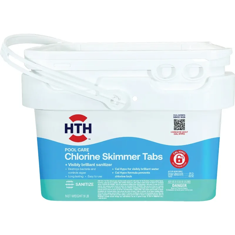 HTH Pool Care Tablet Skimmer Tabs 9 Lb