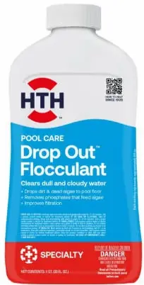 Pool Care Drop Out Flocculant, 32 Oz.