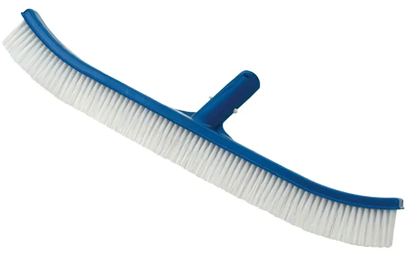 Pool Wall Brush, Curved, 18 In.