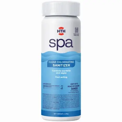 HTH Spa Powder Chlorinating Sanitizer 2.25 Lb